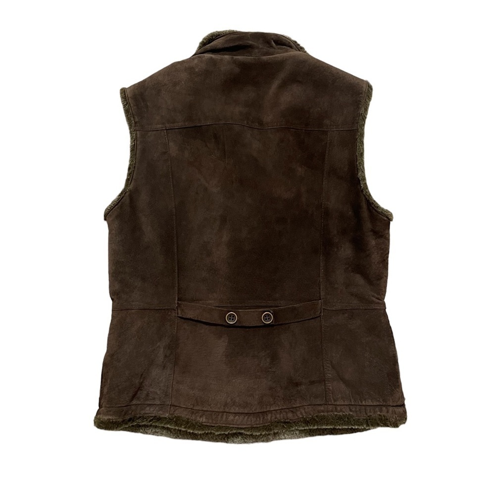 Eddie Bauer Suede Vest - Picture 5 of 7